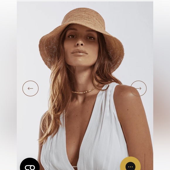 Vix Paula Hermanny Straw Bucket hat - Picture 1 of 11